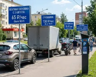 В Подмосковье с 3 августа поднимут тарифы на платную парковку