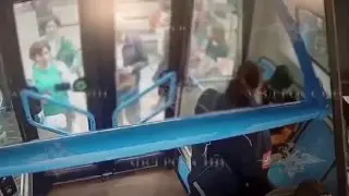 Нападение на контролёра в электробусе: задержаны