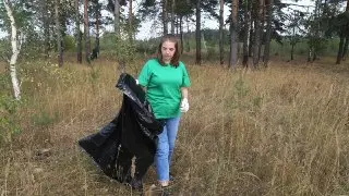 Субботник на Седьмом Голубом озере: Чистота в Луховицах!