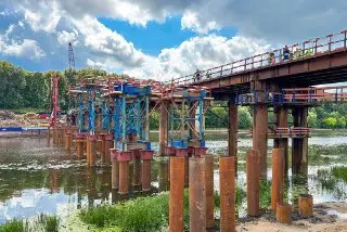 Новый мост к парку «Фили» откроют досрочно в 2026 году