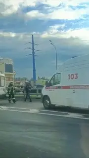 Смертельное ДТП на Калужском шоссе: три автомобиля столкнулись