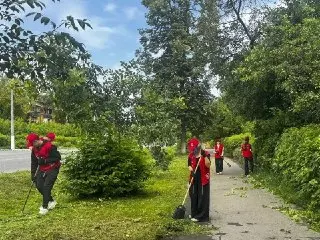 Молодежь Электростали собрала 6 кубометров мусора за неделю