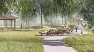 В Луховицах откроется новый сквер «Северный» для отдыха