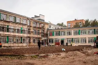 Школьные ремонты: Гимназия Ушинского почти готова к учебному году