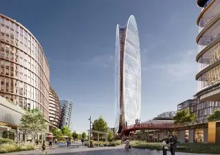 В Москве строят новый общественно-деловой комплекс на Орджоникидзе