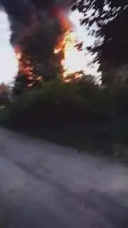 Пожар в Тимоново: Частный дом сгорел, люди не пострадали