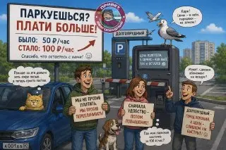 С 3 августа в Долгопрудном повысятся тарифы на парковку
