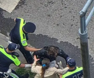 Погоня за байкером в Химках: 16-летний подросток на питбайке