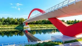 Новый Мост с Красной Аркой Свяжет Пойму и Парк «Фили»