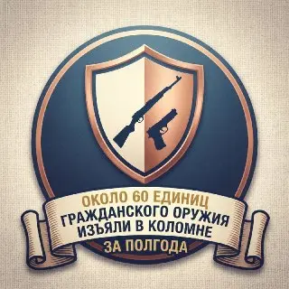 В Коломне за полгода изъято 60 единиц гражданского оружия