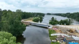 Открытие пешеходного моста в Малаховке: движение начнётся на следующей неделе