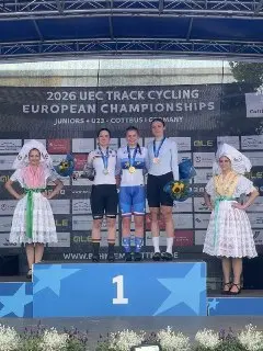 Спортсменки из района блестяще выступили на чемпионате Европы по велоспорту