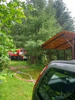 Пожар в частном доме в деревне Верейка: спасатели быстро ликвидировали огонь