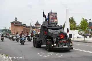 Мотоклуб «Ночные волки» отметил 20-летие в Коломне