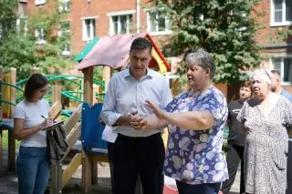 Благоустройство территорий: итоги проверки в микрорайоне Ковровый