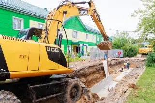 Новый теплопункт модернизирует микрорайон: горячая вода без перебоев