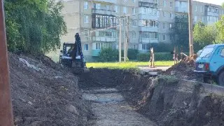 Теплосеть в Зарайске обновляют к отопительному сезону