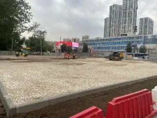 Благоустройство спортивной площадки на Шепелюгинской улице