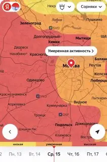 В Москве объявлен красный уровень аллергической опасности