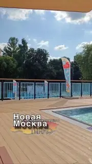 Городской бассейн открывается в парке «Заречье»