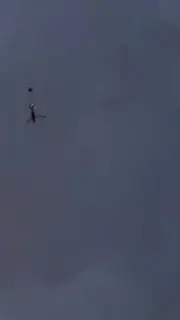 Пожарный вертолет замечен над ЮАО: что происходит?