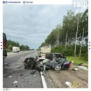Смертельное ДТП на трассе М-1: два человека погибли