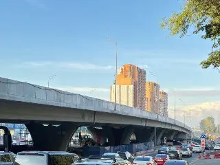 Завершение строительства эстакады на Шоссе Энтузиастов