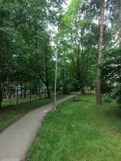 Восстановление мачты освещения на улице Анадырской завершено