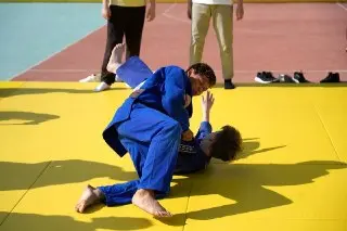 Открытая тренировка по дзюдо в Спортивной школе Котельников