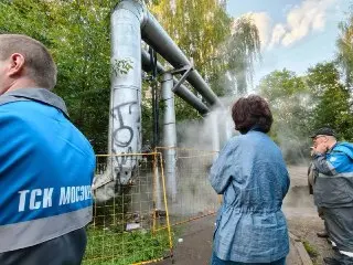 Повторный прорыв трубы на Куркинском шоссе: отключение воды