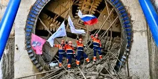 Завершена проходка тоннеля между станциями Троицкой линии метро