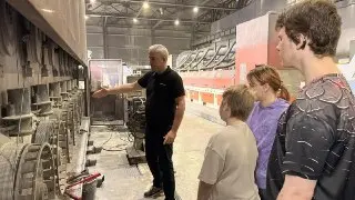 Экскурсия для семей участников СВО: как создается сварочная проволока