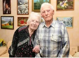 Супруги Косовы отметили 75-летие совместной жизни в Климовске