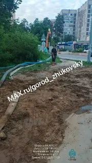 Кража шланга в Жуковском привела к аварии и загрязнению