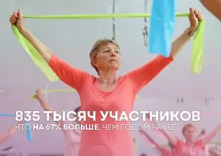 Проект ‘Активное долголетие’ в Подмосковье: 835 тысяч участников