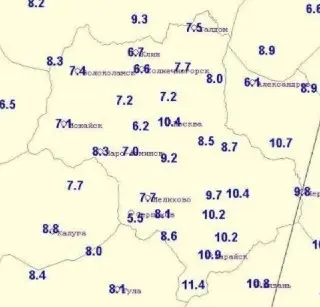 Температура в Москве опустилась до +10 градусов: третий холодный рекорд