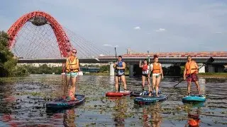 Сапсерфинг в Москве: Почему жители выбирают собственные доски?