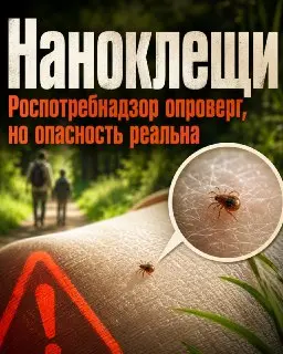 Роспотребнадзор о «наноклещах»: мифы и реальная угроза