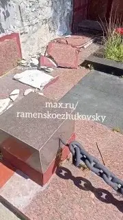 Разрушение мемориала летчикам-испытателям на Быковском кладбище