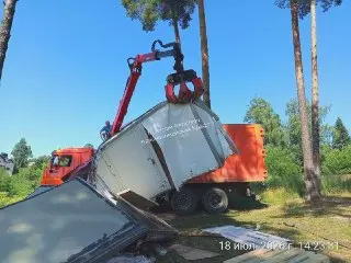 Свалка в рекреационной зоне ликвидирована за рекордное время