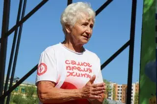 Праздничный забег в Реутове в честь Людмилы Колобановой