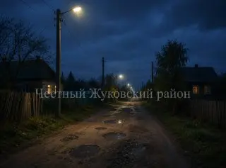 Жители Новосёлок требуют восстановления уличного освещения