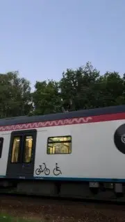 Экстренная остановка поезда: зацеперы на крыше электропоезда