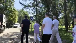 Обход территории: команда проверила благоустройство улиц