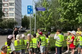 Госавтоинспекция проводит акцию по безопасности для дошкольников