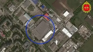 Удар БПЛА «Герань-4» по логистическому центру в Днепропетровске