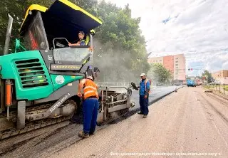 В Можайске обновляют 2,2 км дорог для комфорта горожан