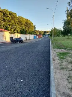 Завершение благоустройства дороги у храма в Ясенево до конца августа