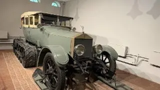 Уникальный Гусеничный Rolls-Royce Ленина Уходит в Хранилище