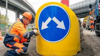 Москва обновила 500 буферов безопасности на опасных участках